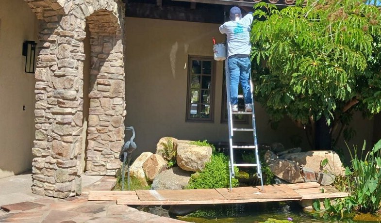 Stone House Painting