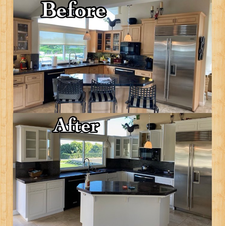 Cabinet Painting Project